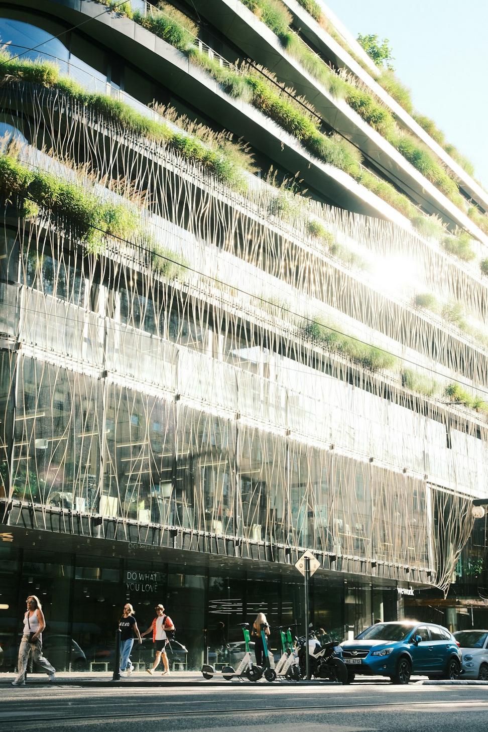 Sustainable architecture showcase